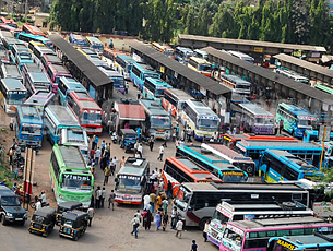 Bus Bandh in Mangalore and Udupi